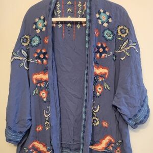 Lightweight Embroidered Top